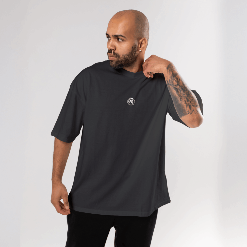 Spartan's Creed Drop 1 - Black T-shirt - Image 2