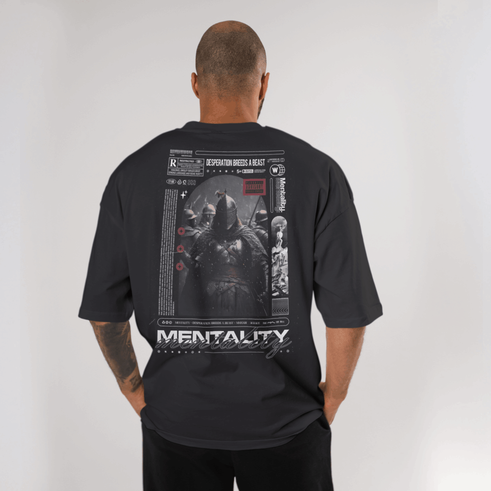 Spartan's Creed Drop 1 - Black T-shirt - Image 3