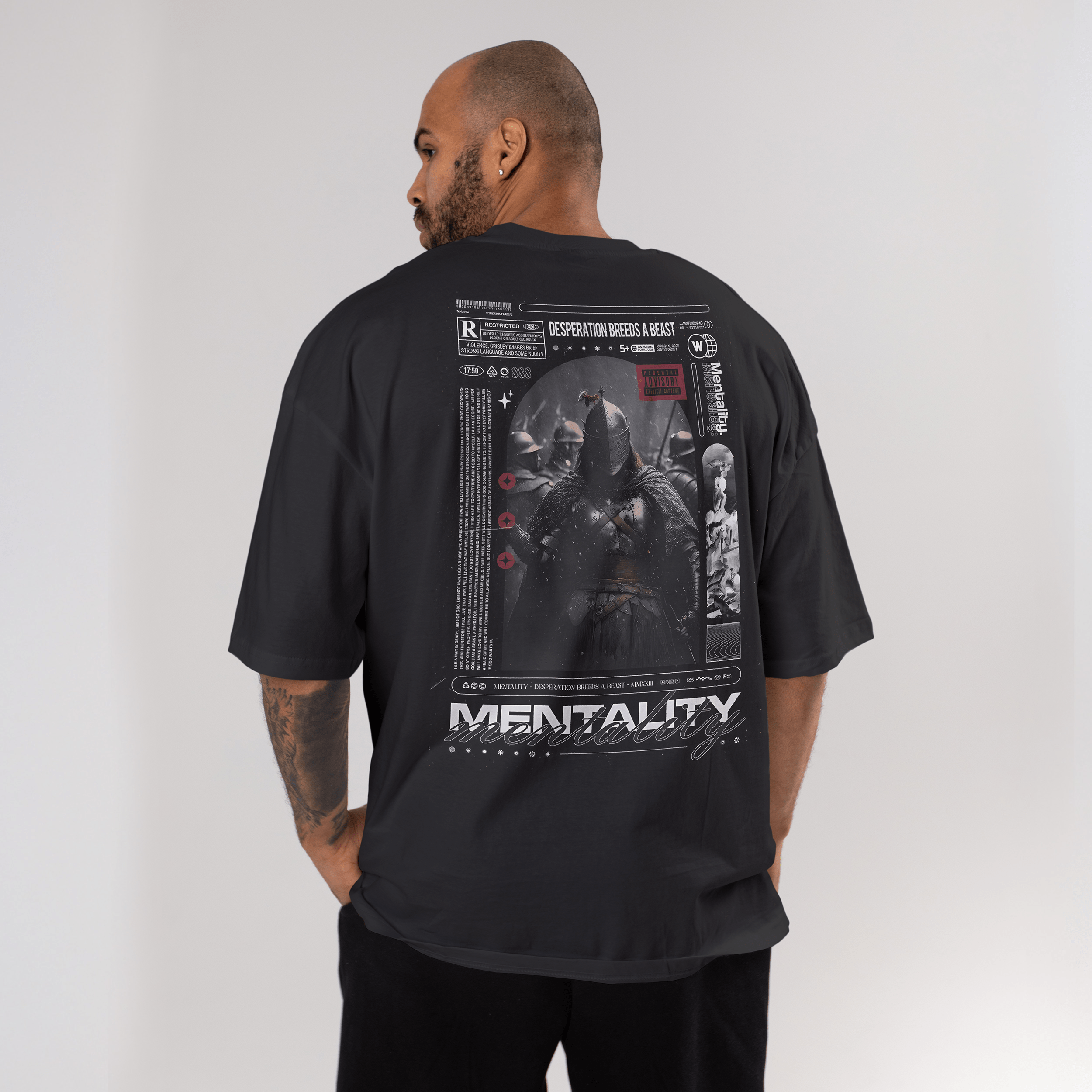Spartan's Creed Drop 1 - Black T-shirt